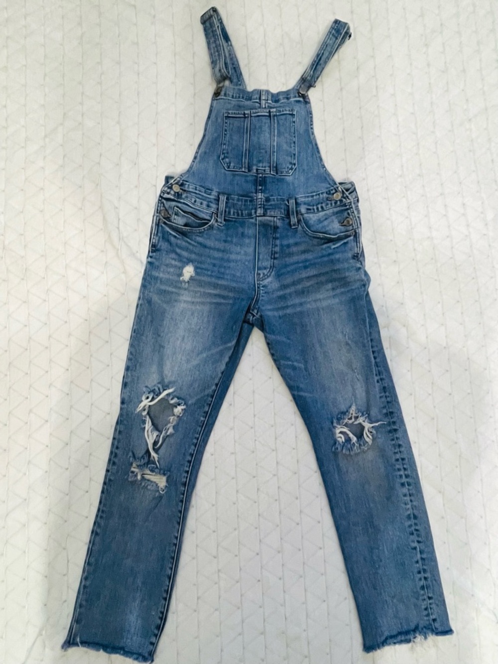 Lucky Brand Denim Overalls Sz S/P